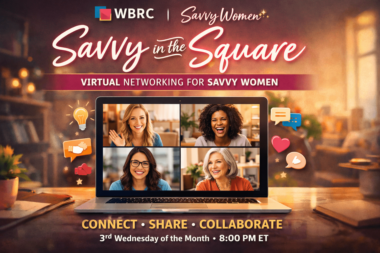Savvy in the Square Networking Event Get Savvy Women's Business Resource Community Small Business