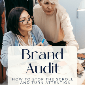Get Savvy Expert Advice | Be Bold Get Savvy Small Business Solutions | Women's Business Resource Community | Brand Audit